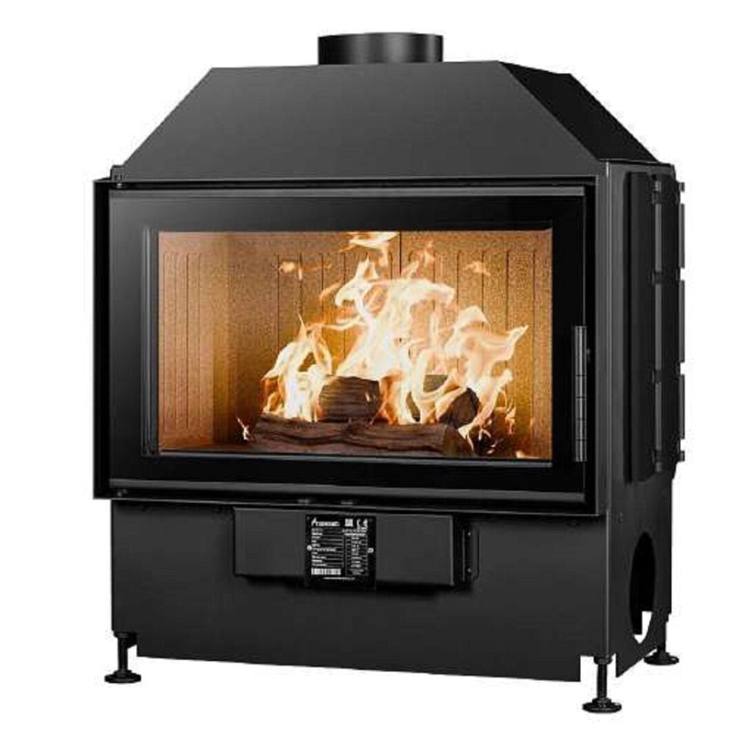 A Caminetti Çelik Şömine Flat Openside 70 Lik