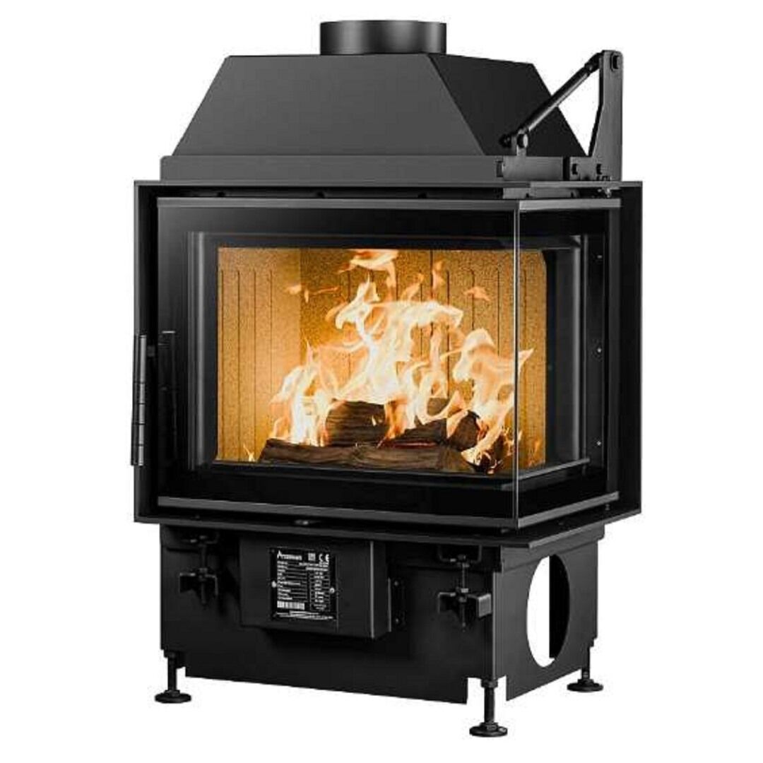 A Caminetti Çelik Şömine Quatrro Openside 50 Lik Sağ