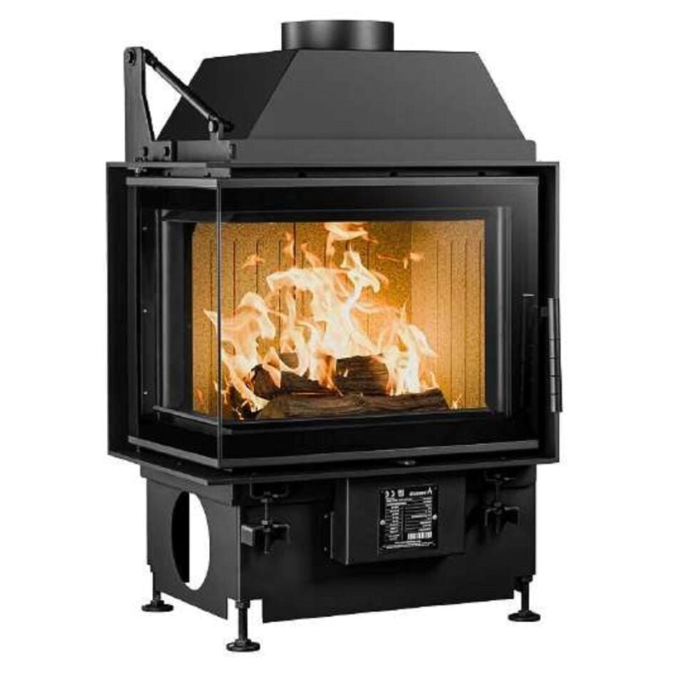 A Caminetti Çelik Şömine Quatrro Openside 50 Lik Sol