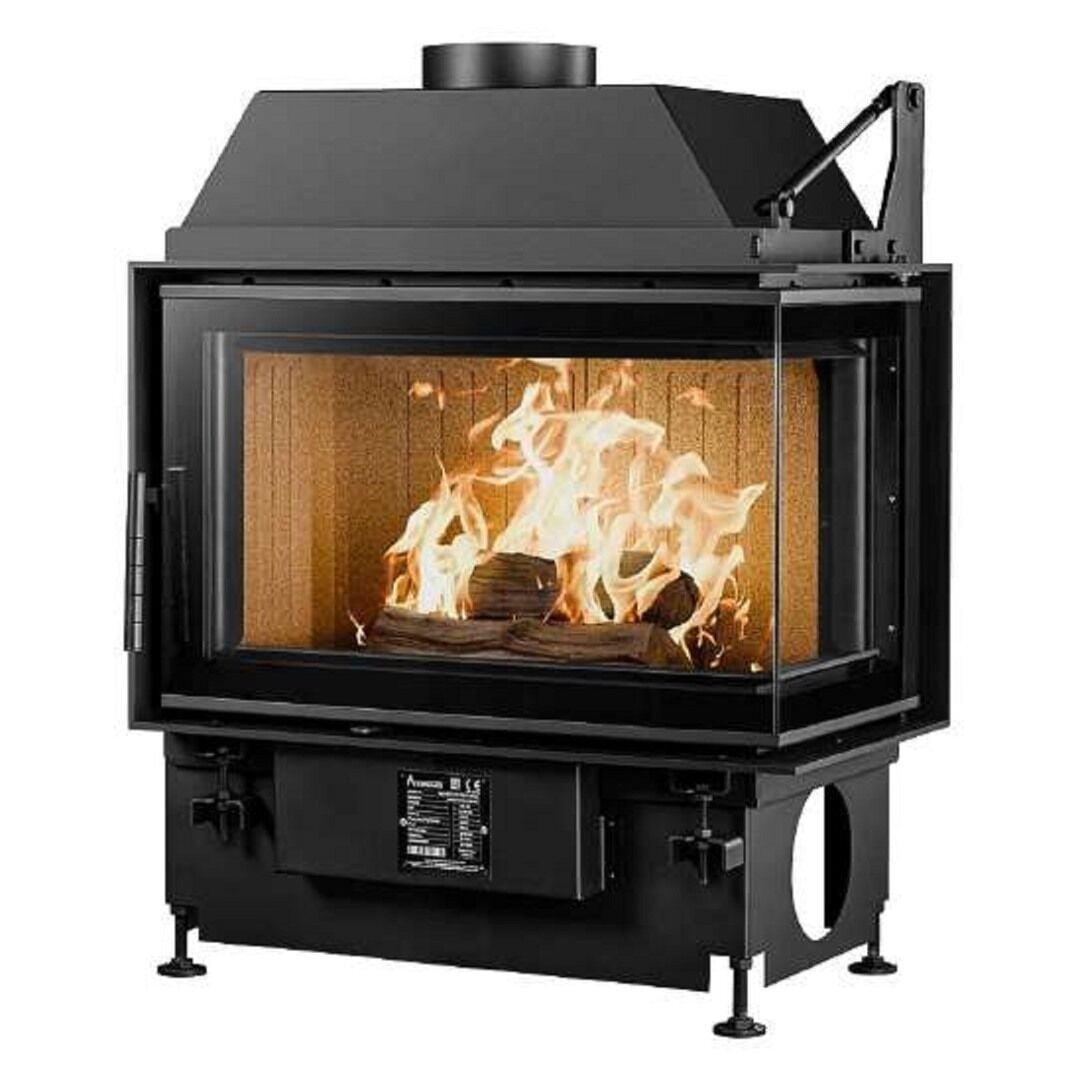 A Caminetti Çelik Şömine Quatrro Openside 70 Lik Sağ