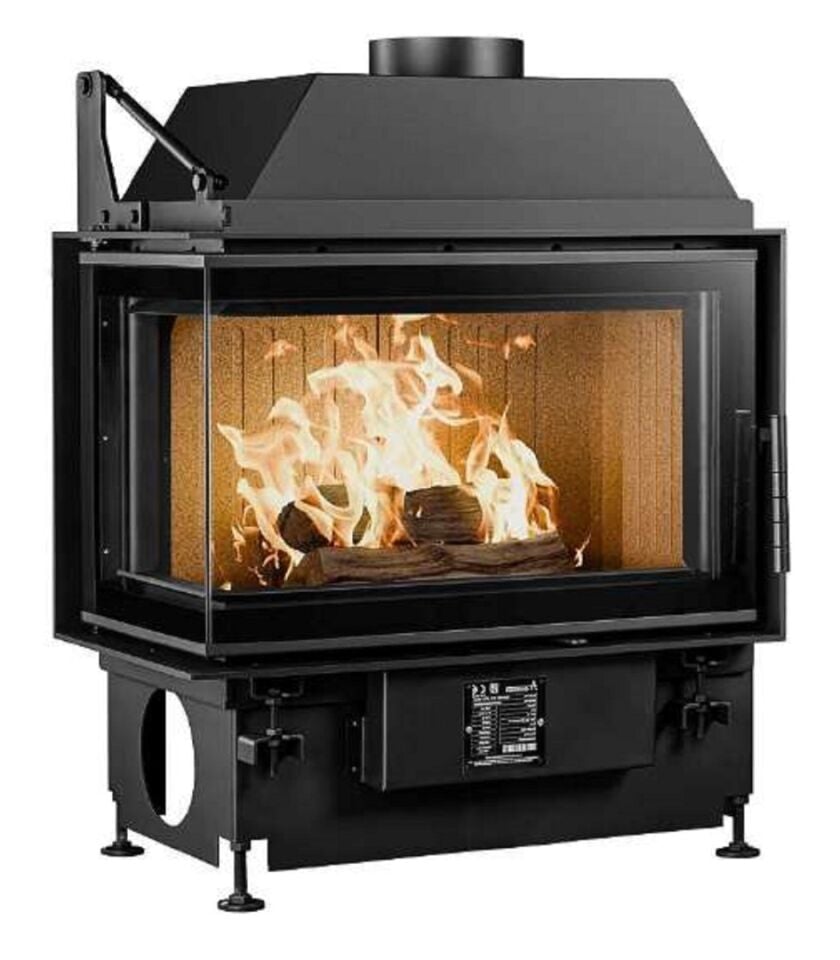 A Caminetti Çelik Şömine Quatrro Openside 70 Lik Sol