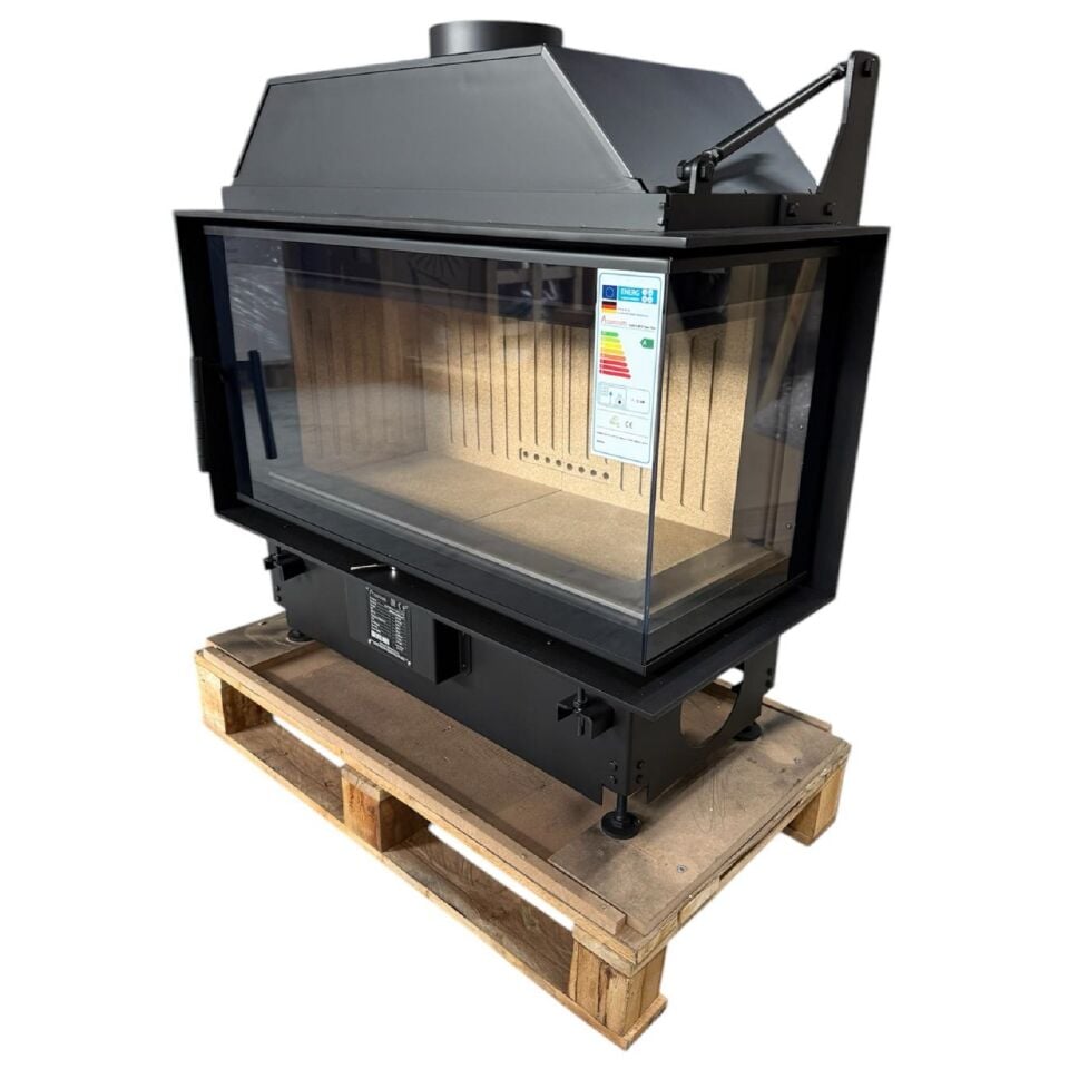 A Caminetti Çelik Şömine Quatrro Openside 80 Lik Sağ