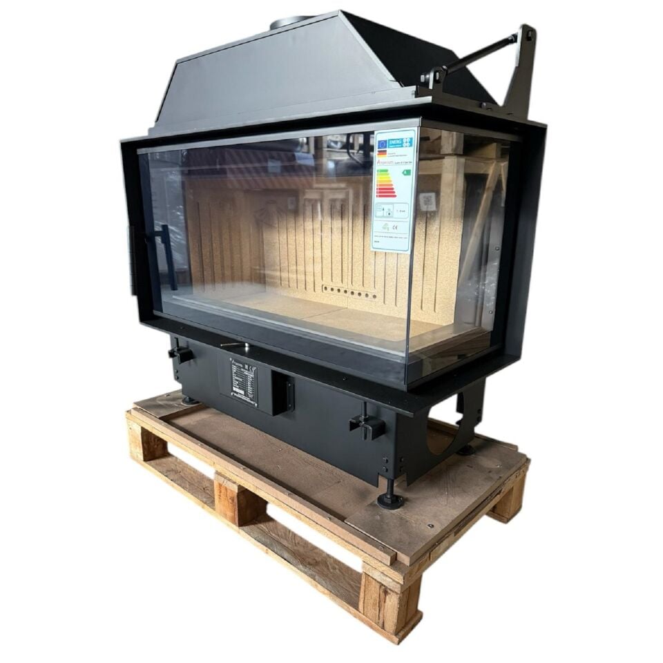 A Caminetti Çelik Şömine Quatrro Openside 80 Lik Sağ