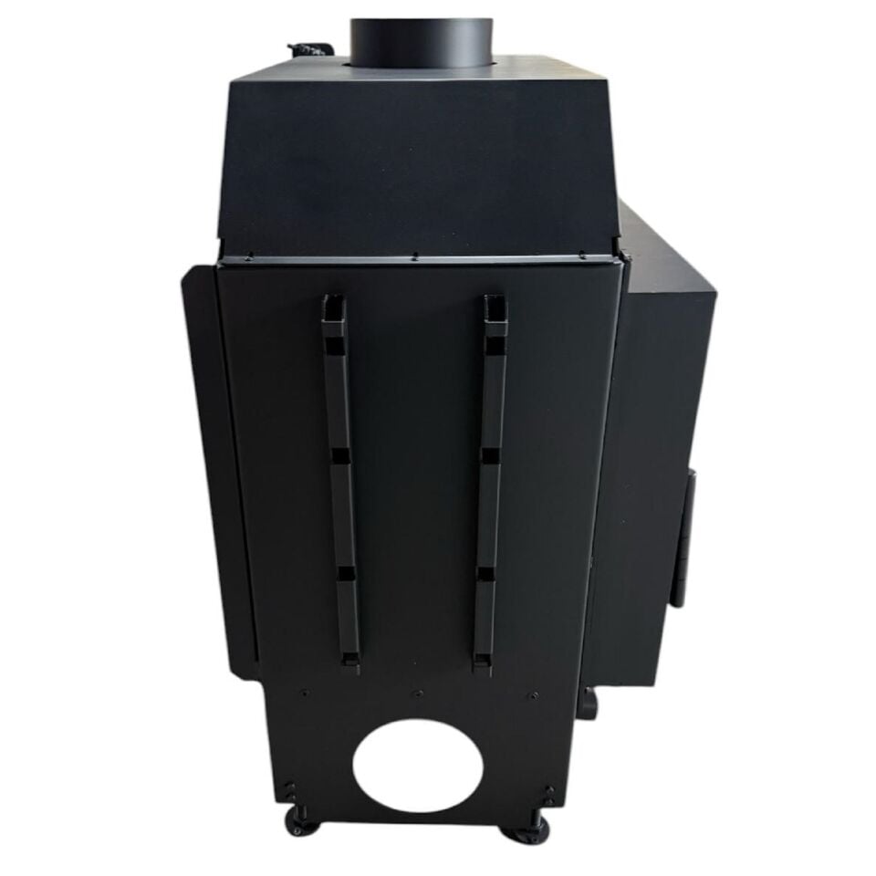 A Caminetti Çelik Şömine Quatrro Openside 80 Lik Sağ