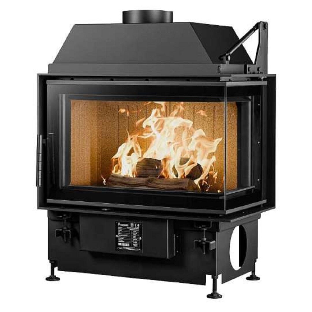 A Caminetti Çelik Şömine Quatrro Openside 80 Lik Sağ