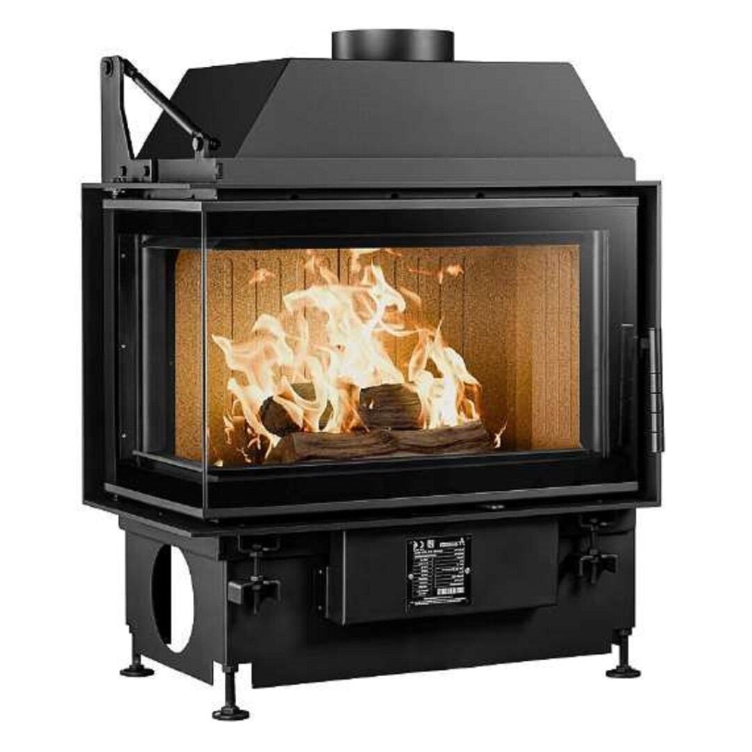 A Caminetti Çelik Şömine Quatrro Openside 80 Lik Sol