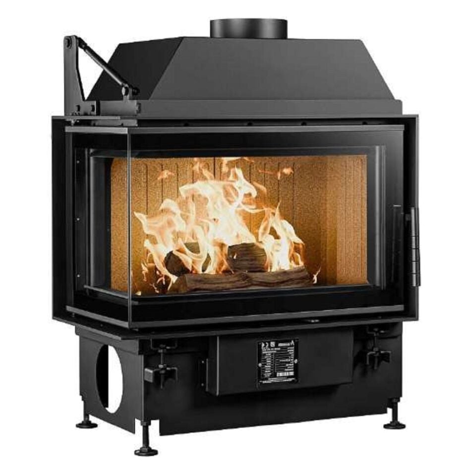 A Caminetti Çelik Şömine Quatrro Openside 80 Lik Sol