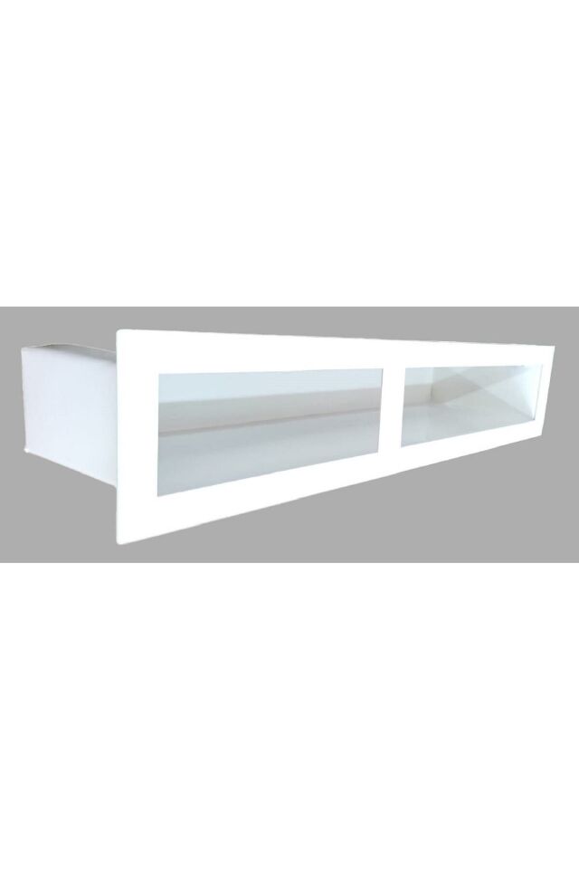 Miss Worble Şömine Menfezi 90 x 10 cm Beyaz