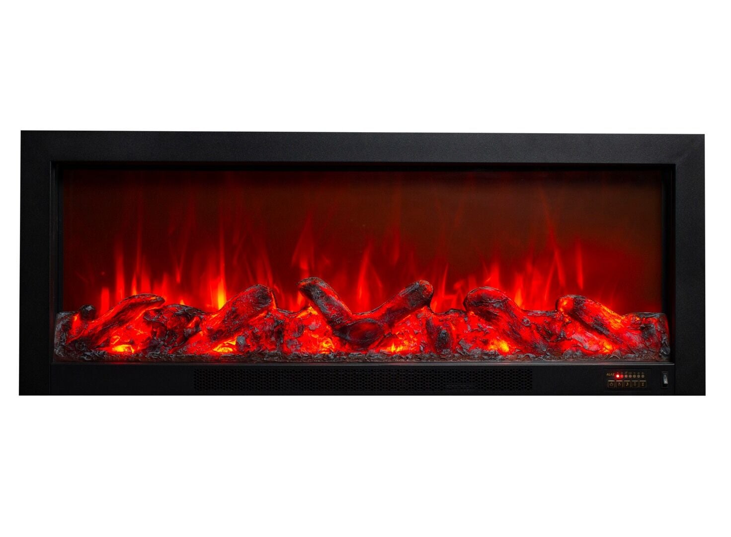 Alaz Efekt Elektrikli Şömine Ses Efektli Bluetoothlu Wifi 130 cm 1800 W Yerli Üretim