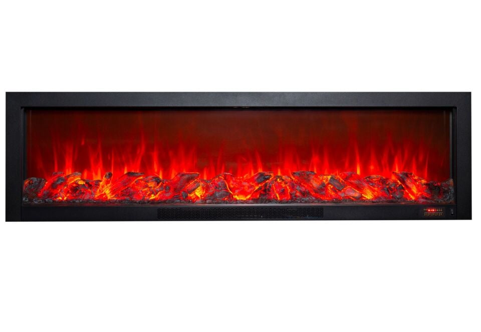 Alaz Efekt Elektrikli Şömine Ses Efektli Bluetoothlu Wifi 180 cm 1800 W Yerli Üretim