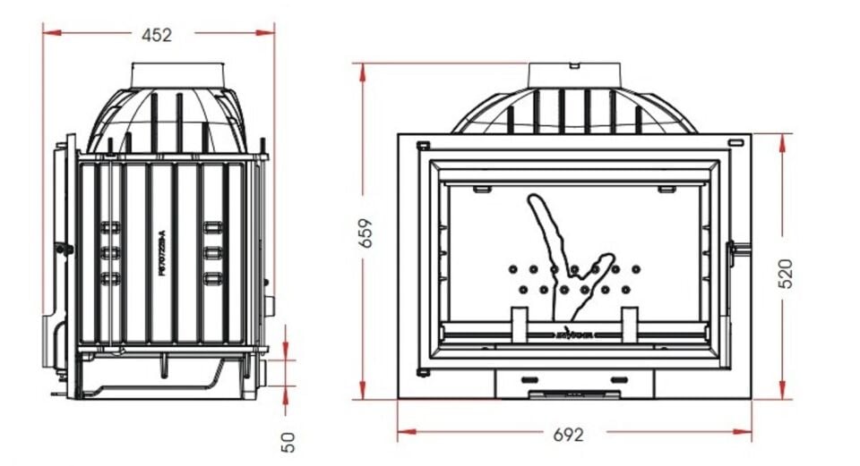 Invicta Şömine Haznesi 700 Philos 9771 01