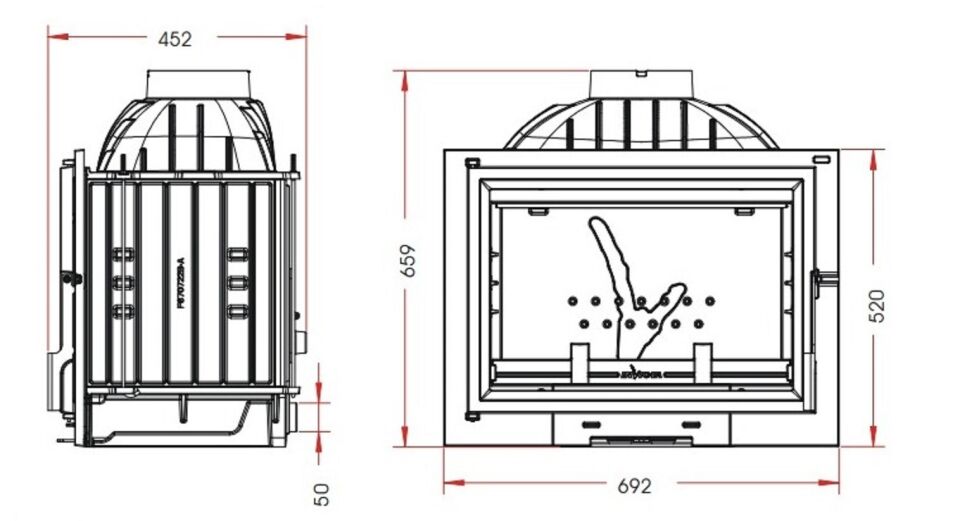 Invicta Şömine Haznesi 700 Philos 9771 01
