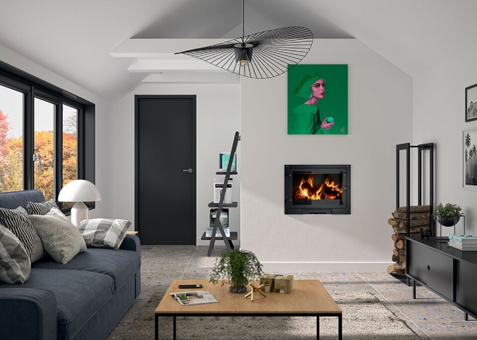 Invicta Şömine Haznesi 700 Eos 8 Kw İthal 9770 02