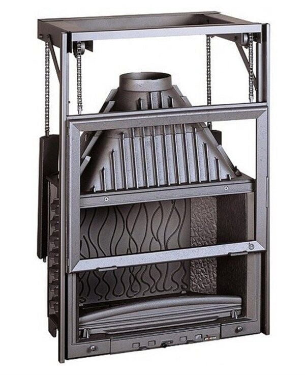 Invicta Asansörlü Şömine Haznesi 800 Grande Vision 6886 44