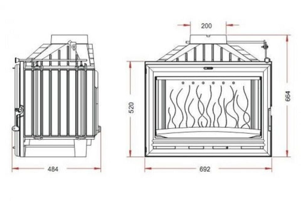 Invicta Klapeli Şömine Haznesi 700 Options 6774 75