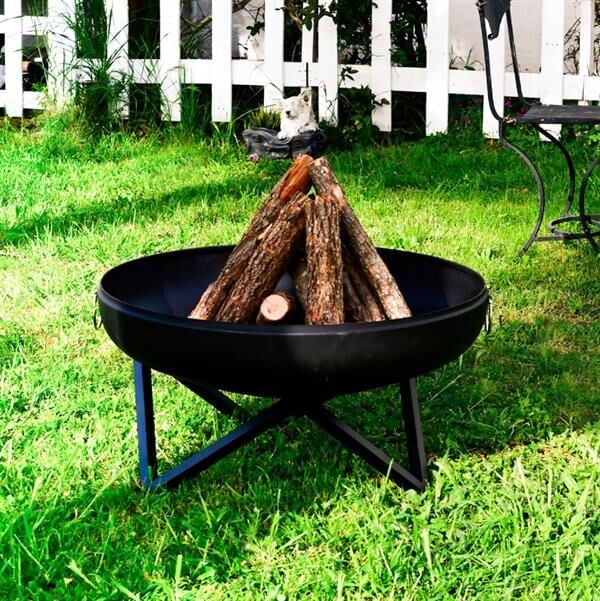 Starfire Rustic Small Bahçe Şöminesi Siyah