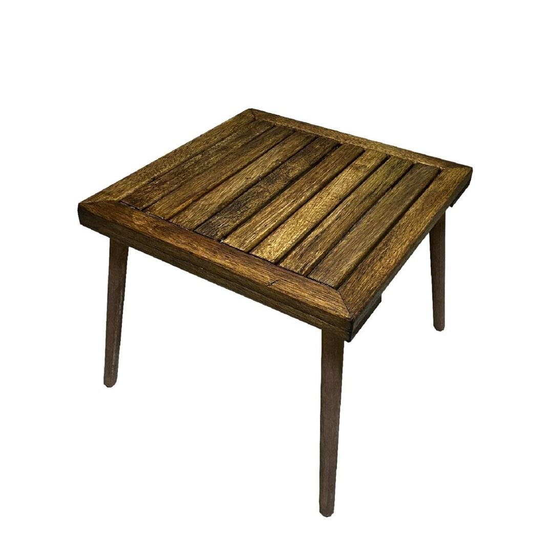 Miss Worble Kamp Sehpası Sök Tak Ayaklı Ahşap Boyalı