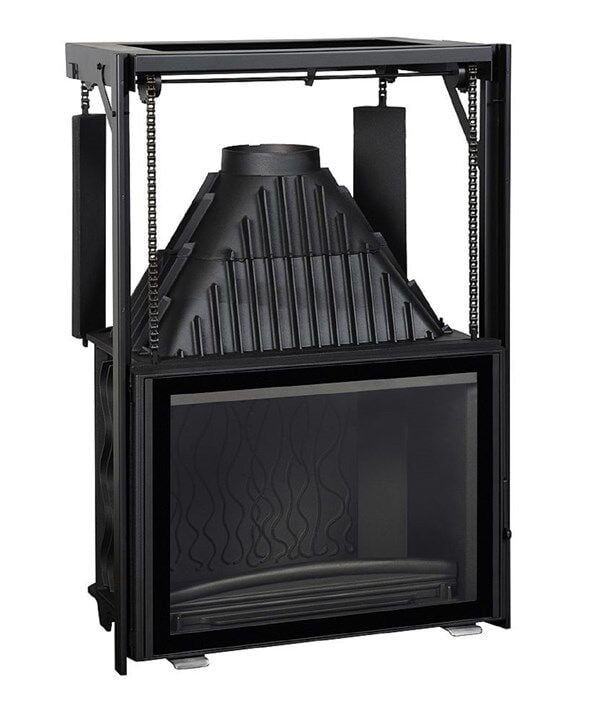 Invicta Asansörlü Şömine Haznesi 800 Grande Angle 6886 43