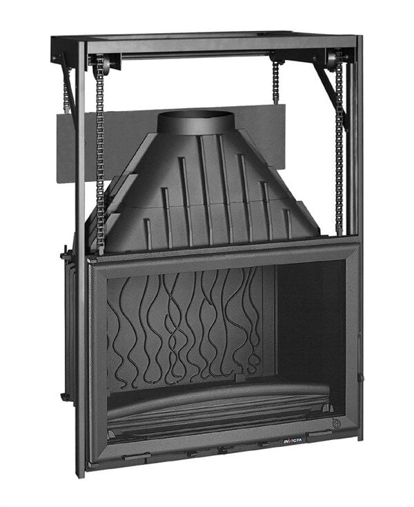 Invicta Asansörlü Şömine Haznesi 700 Grande Vision 6876 44