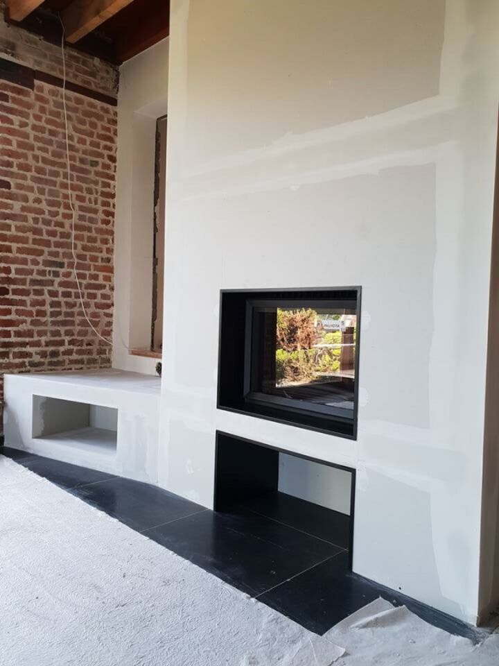 Invicta Şömine Haznesi Tünel Double Face 800 Grande Vision 9282 44