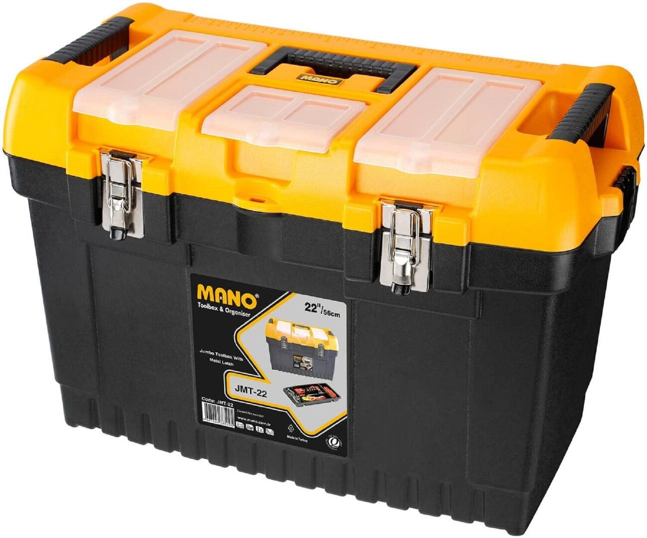 Mano MT 22 Metal Kilitli Takım Çantası