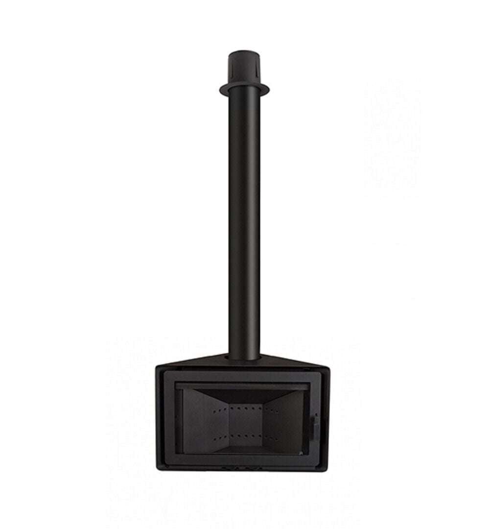 Rocal Angle Duvardan Asmalı Çelik Şömine Haznesi