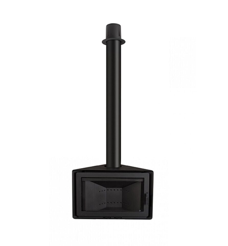 Rocal Angle Duvardan Asmalı Çelik Şömine Haznesi