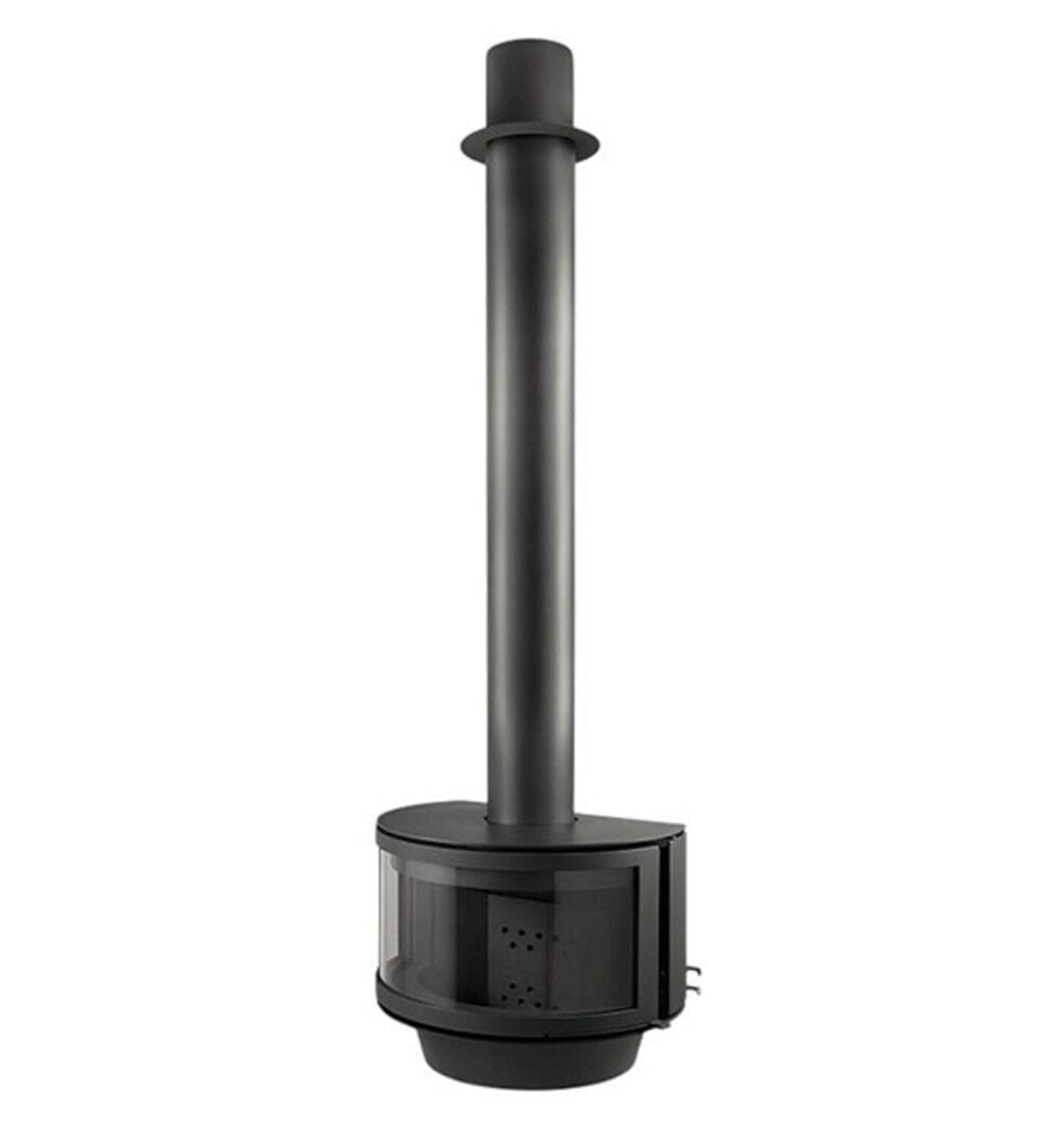 Rocal Frontal Ronde Duvardan Asmalı Çelik Şömine