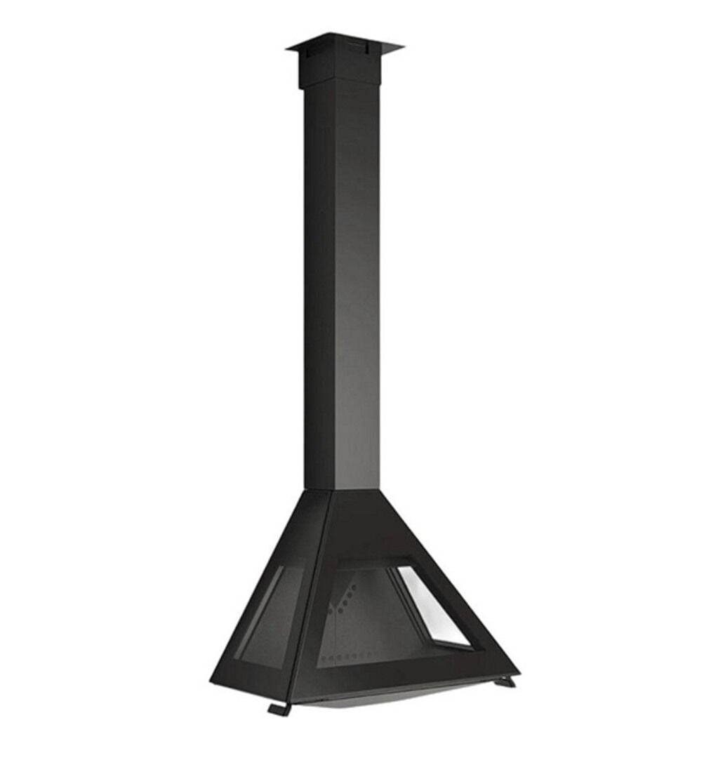 Rocal D 10 Duvardan Asmalı Çelik Şömine Haznesi