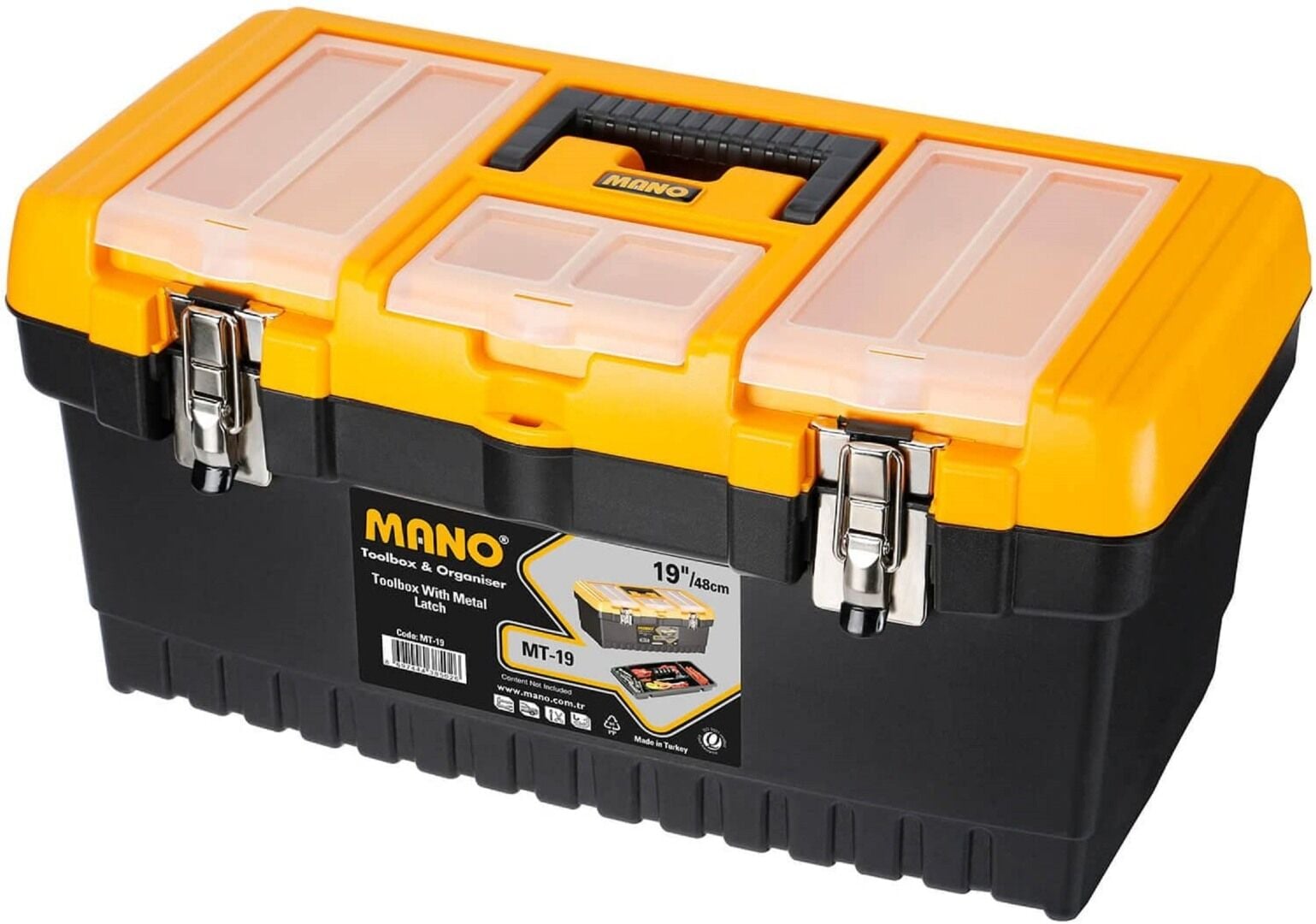 Mano MT 19 Metal Kilitli Takım Çantası