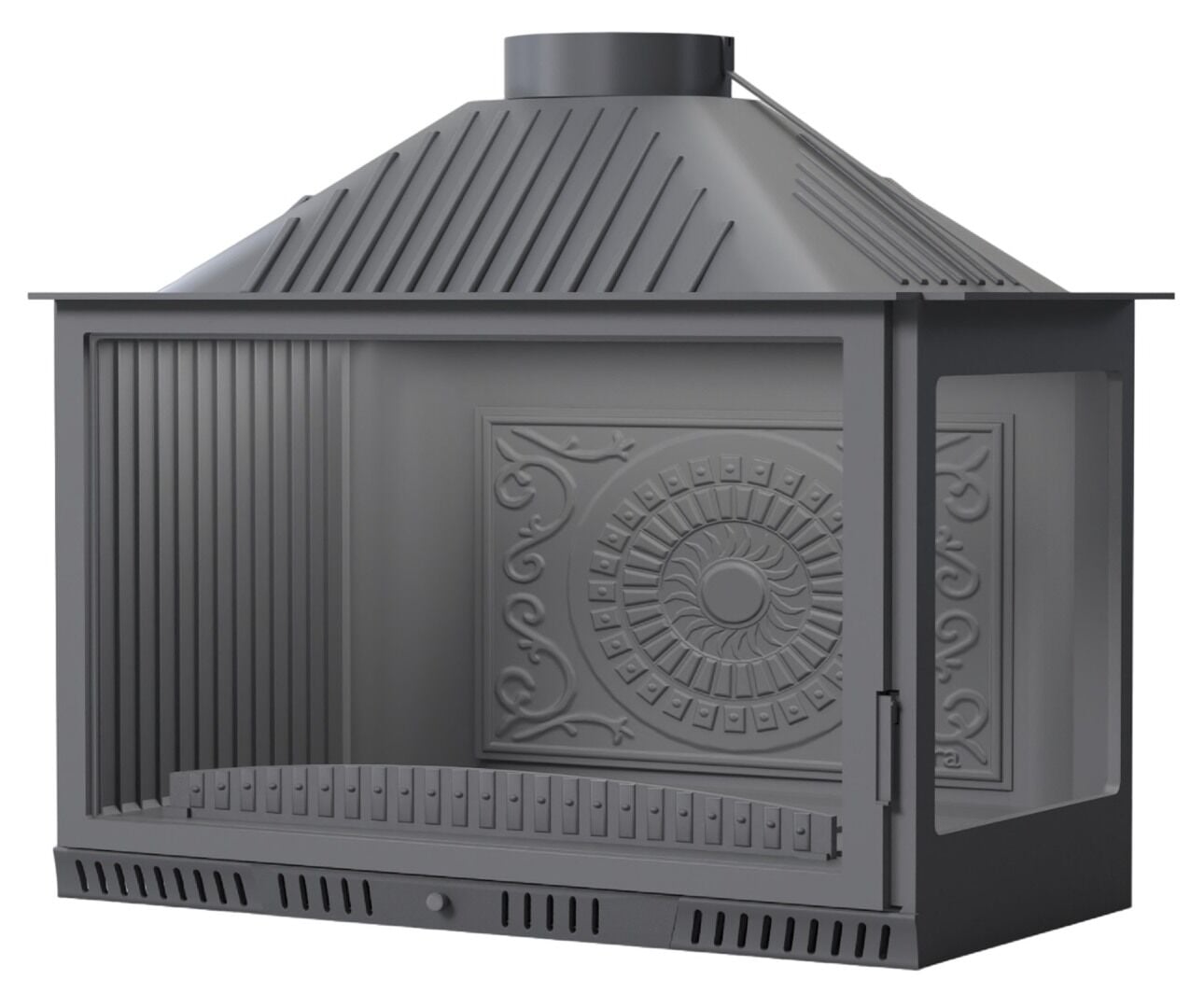 Serra Döküm Şömine Haznesi 70 Lik Sağ Açık