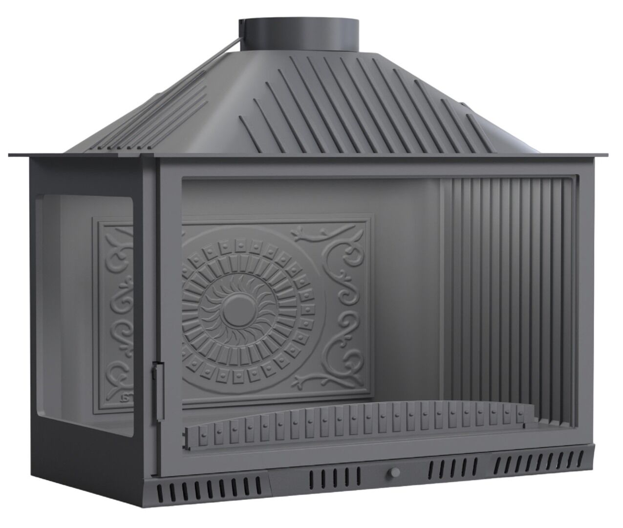 Serra Döküm Şömine Haznesi 70 Lik Sol Açık