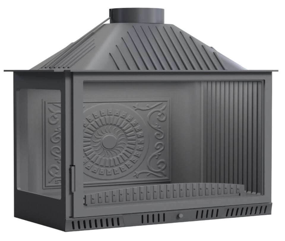 Serra Döküm Şömine Haznesi 70 Lik Sol Açık