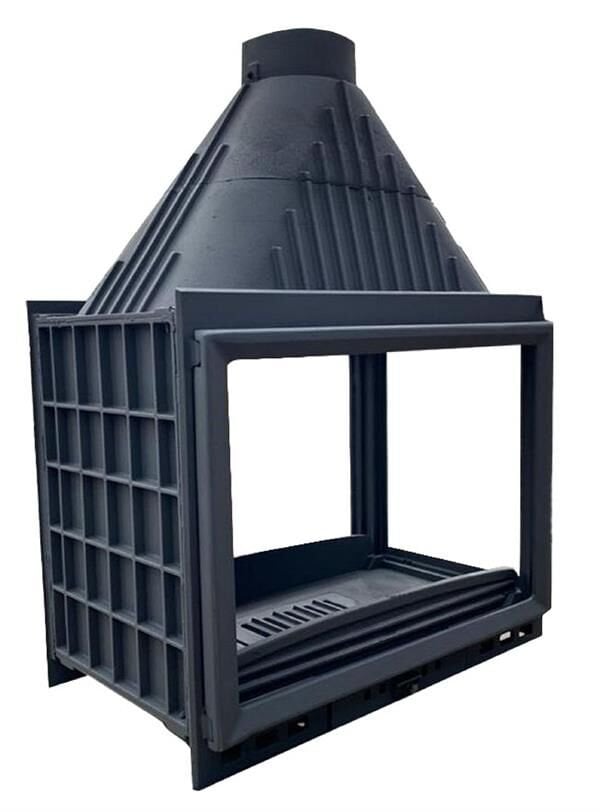 Serra Epi Döküm Şömine Haznesi Yüksek Cam 80 Lik