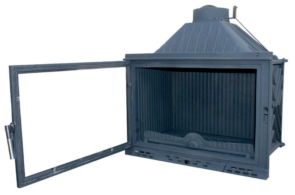 Serra Klapeli Döküm Şömine Haznesi Luxury Serisi 80 Lik