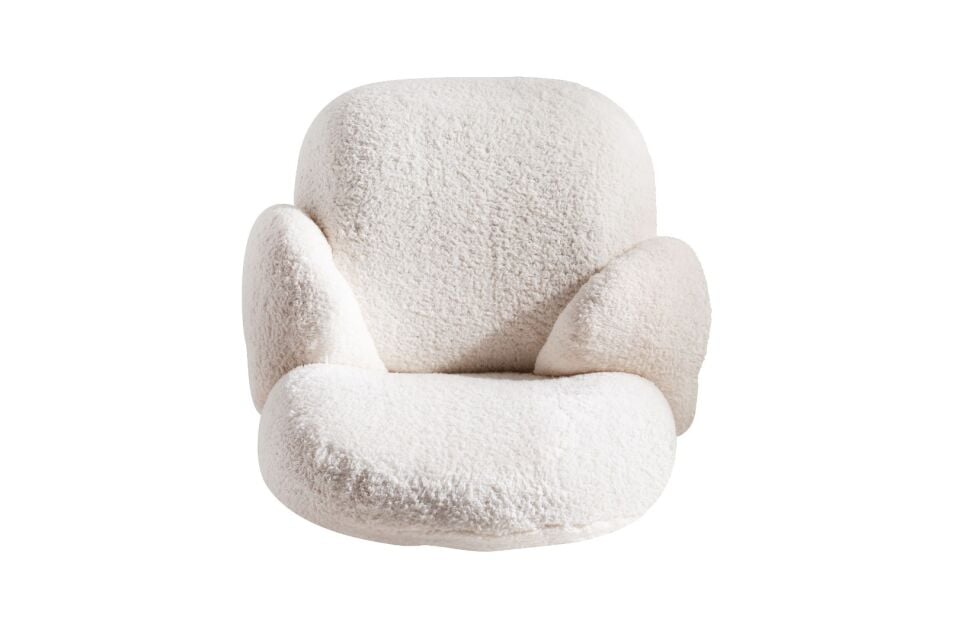 Miss Worble Madrid Pofuduk Berjer Tekli Kanepe Koltuk Açık Renk