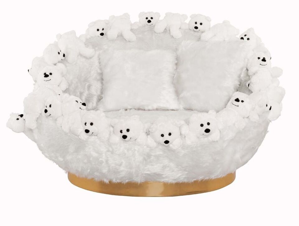 Miss Worble Teddy Bears Pofuduk Berjer Koltuk