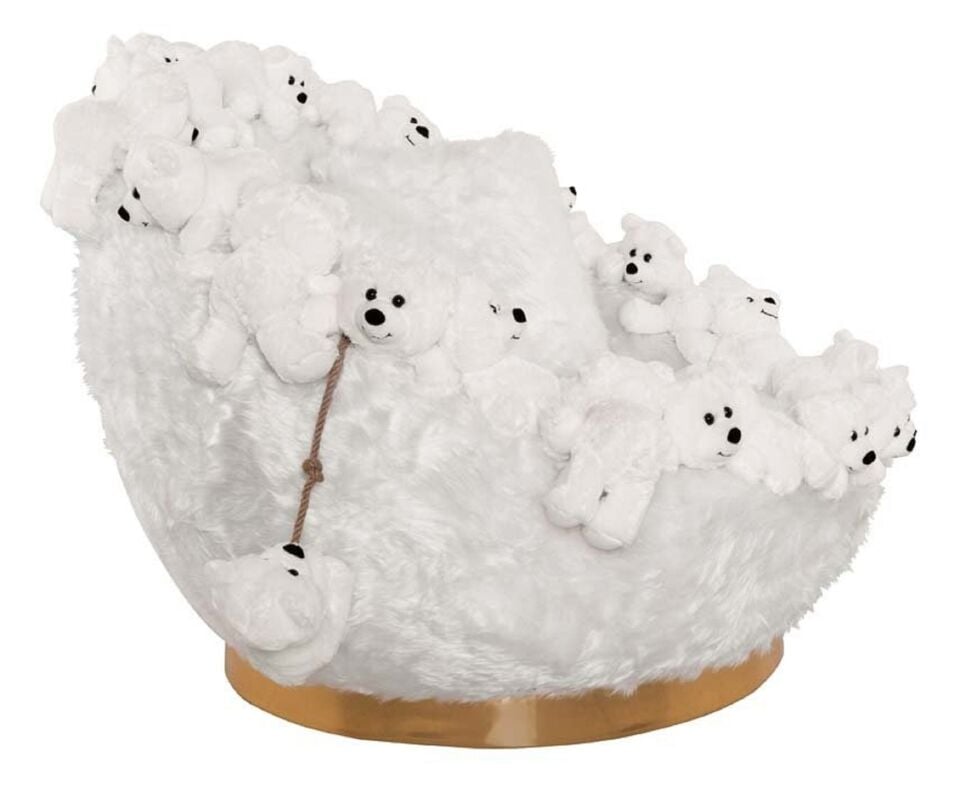 Miss Worble Teddy Bears Pofuduk Berjer Koltuk