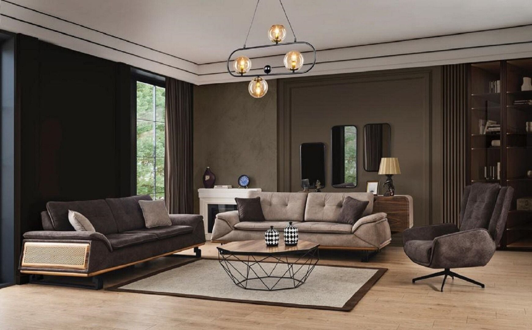 Miss Worble Bella Koltuk Takımı 3 + 1