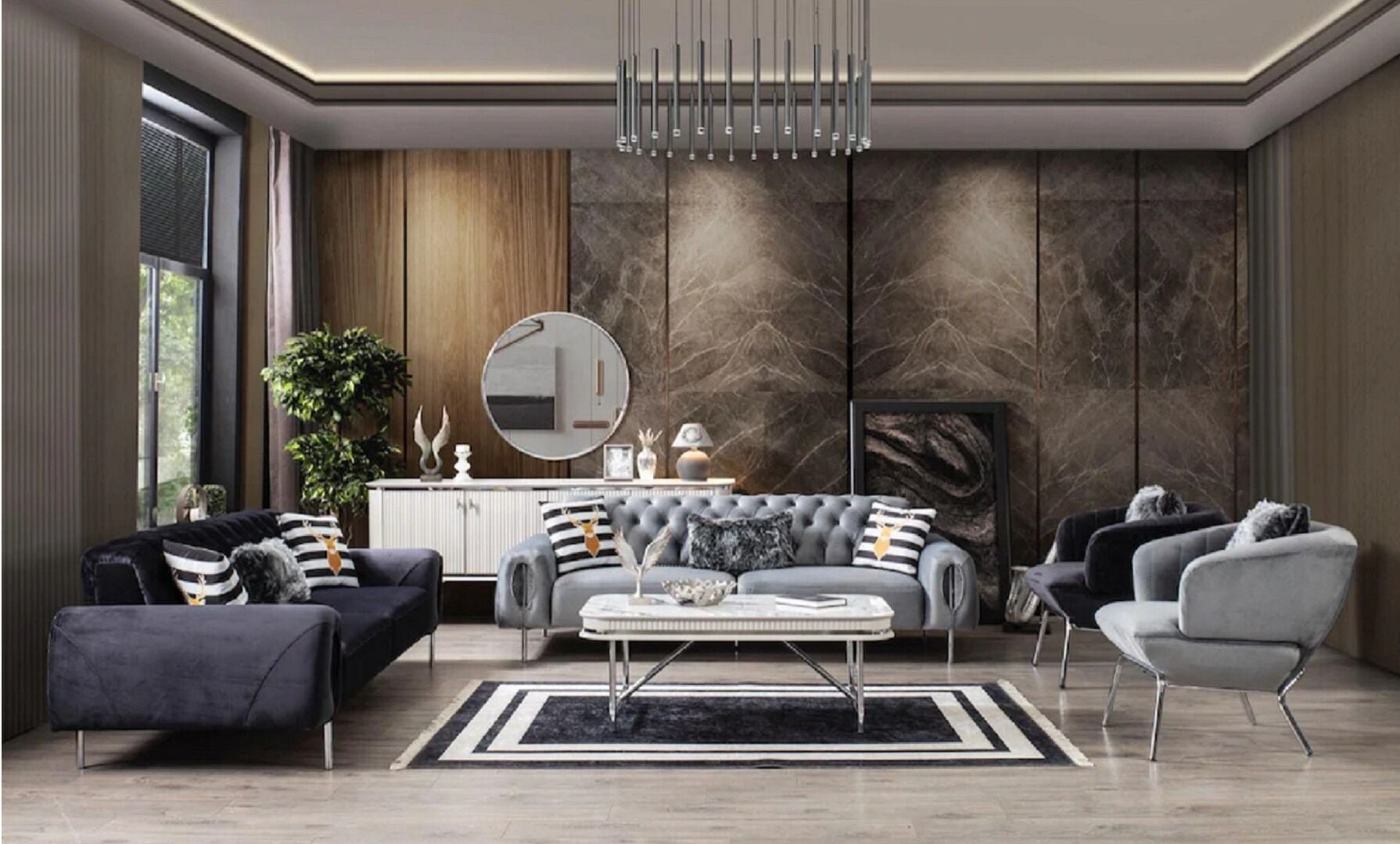 Miss Worble Palazzo Koltuk Kanepe Takımı