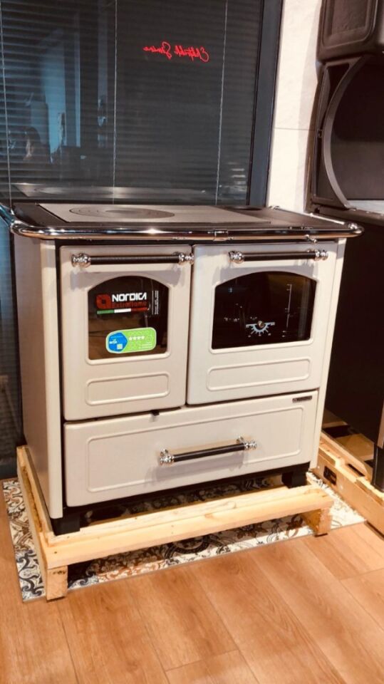 La Nordica Family 4,5 Caramello Döküm Kuzine Soba 3006934