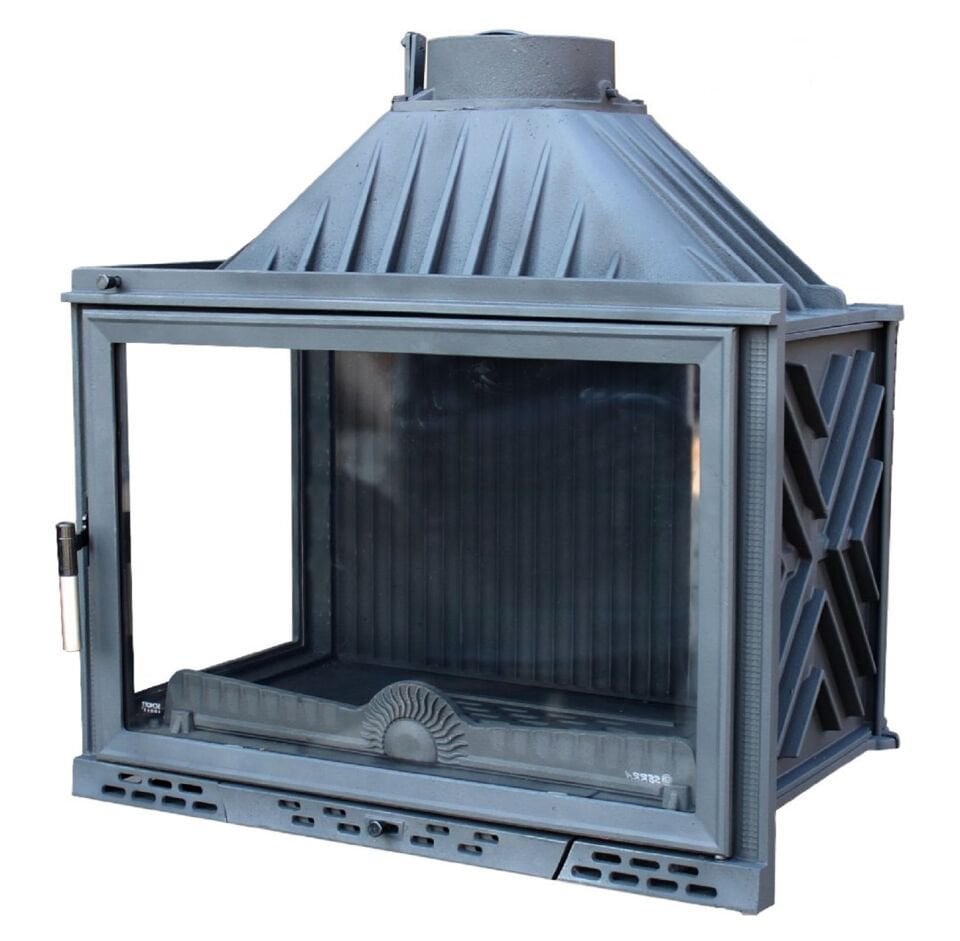 Serra Klapeli Döküm Şömine Haznesi Luxury Serisi Sol Açık 80 lik