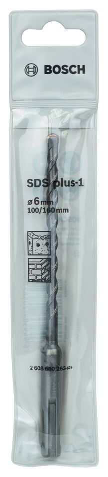 Bosch Plus-1 Serisi SDS-Plus Kırıcı Delici Matkap Ucu 6x160 mm