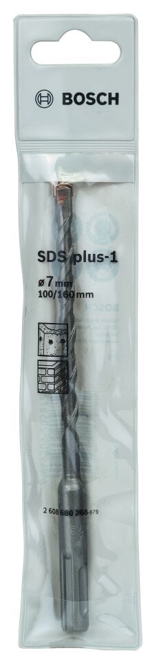 Bosch Plus-1 Serisi SDS-Plus Kırıcı Delici Matkap Ucu 7x160 mm